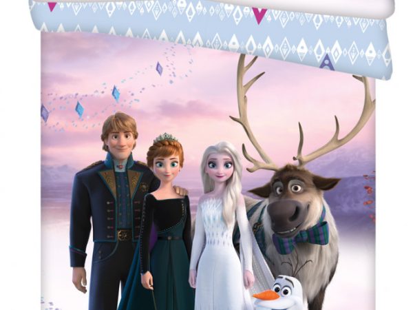 Disney Frozen Παιδικό Σετ ΚΟΥΝΙΑΣ Μαξιλαροθήκη & Παπλωματοθήκη