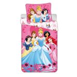 Disney Princess Σετ Παπλωματοθήκη 140x200 cm + Μαξιλαροθήκη 70x90