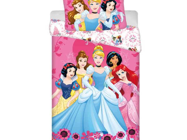Disney Princess Σετ Παπλωματοθήκη 140x200 cm + Μαξιλαροθήκη 70x90