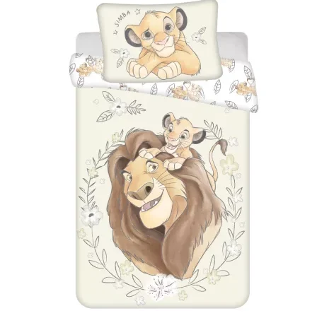 Disney The Lion King Παιδικό Σετ ΚΟΥΝΙΑΣ Μαξιλαροθήκη & Παπλωματοθήκη