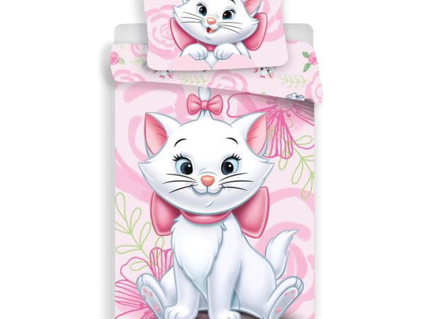 Disney Marie Σετ Παπλωματοθήκη 140x200 cm + Μαξιλαροθήκη 70x90