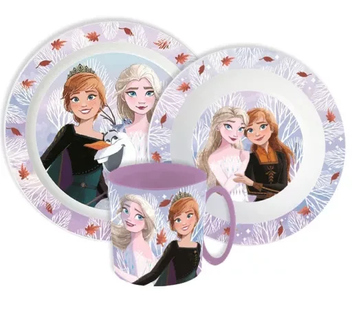 Disney Frozen Σετ Φαγητού με Κούπα