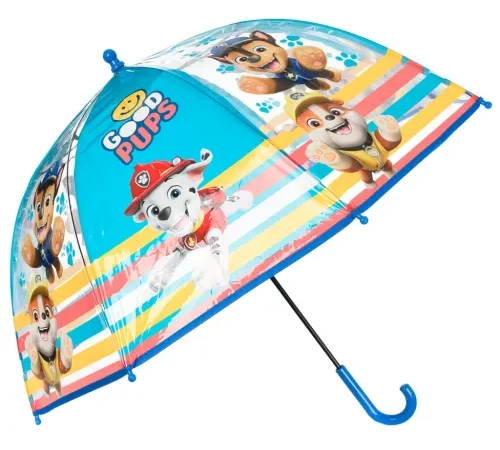 Paw Patrol Διάφανη Παιδική Ομπρέλα