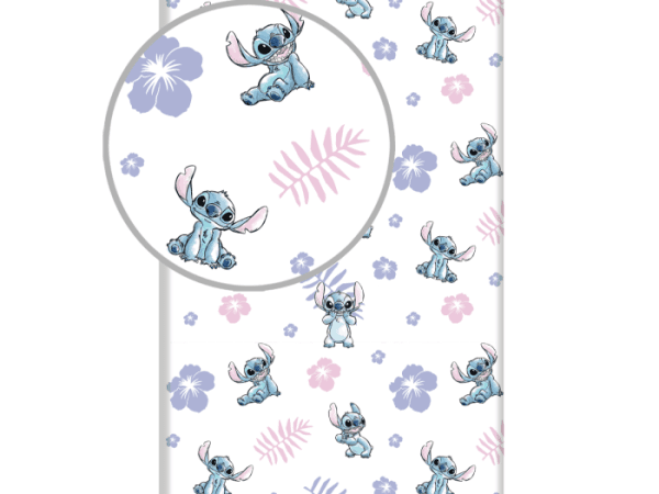 Lilo & Stitch Σεντόνι με Λάστιχο Μονό – 100% Βαμβάκι