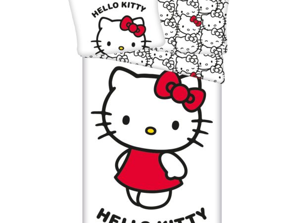 Hello Kitty Παπλωματοθήκη με Μαξιλαροθήκη