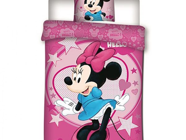Disney Minnie Παπλωματοθήκη 140×200cm με Μαξιλαροθήκη