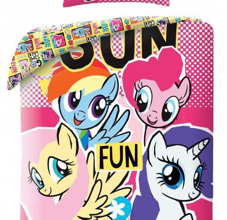 My Little Pony Παιδικό Σετ Παπλωματοθήκης με Μαξιλαροθήκη