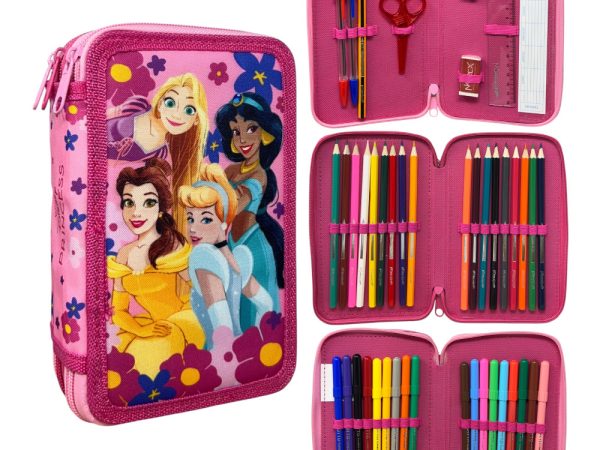 Disney Princess Κασετίνα Γεμάτη 3 Επίπεδα (13x20x6cm)