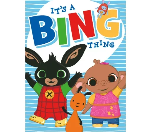 Παιδική Κουβέρτα Fleece Bing – 100×150cm, Πολύ Μαλακή & Ζεστή