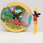 Λαμπάδα Bing με ρολόι και όνομα