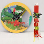 Λαμπάδα Bing με ρολόι και όνομα