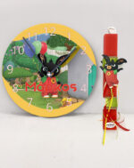 Λαμπάδα Bing με ρολόι και όνομα