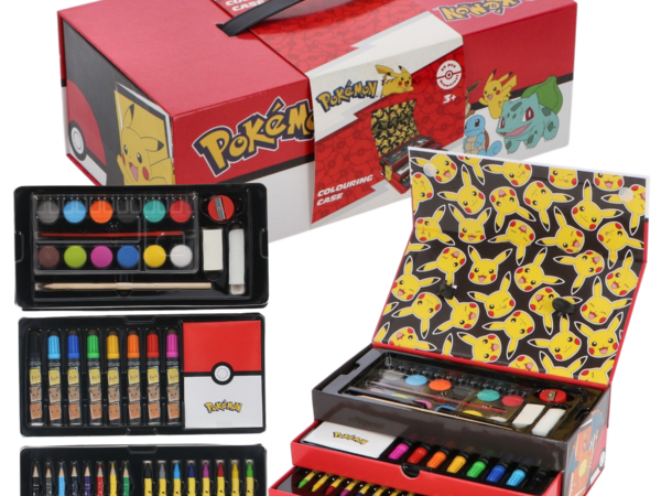 Pokemon Σετ Ζωγραφικής με Συρτάρια