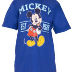 Παιδικό κοντό μπλουζάκι Disney Mickey 110/116 εκ.