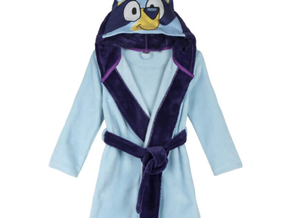 Παιδική μπουρνούζι Bluey Smile 3D 4 ετών / 104 εκ.