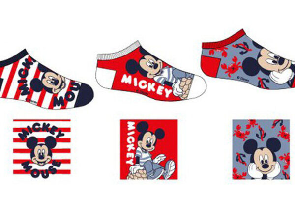 Παιδικές κάλτσες Disney Mickey χωρίς ραφές 31/34