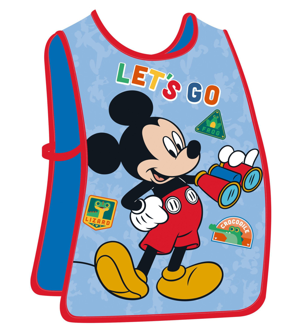 ADX15268WD Παιδική ποδιά ζωγραφικής Disney Mickey Let's Go - Image 1