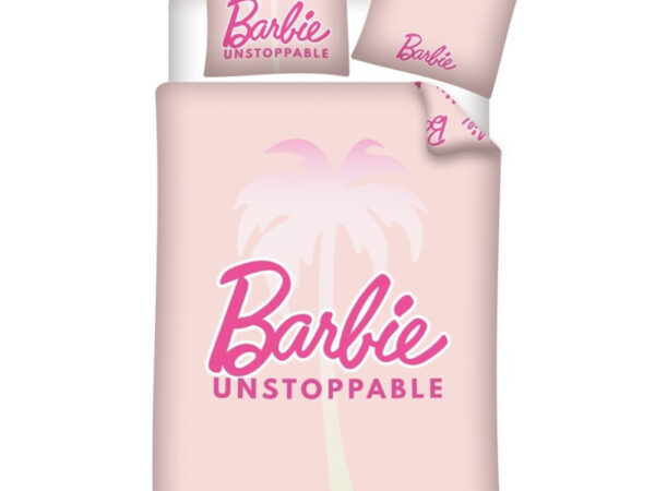 Σετ κλινοσκεπασμάτων Barbie Unstoppable 140x200cm