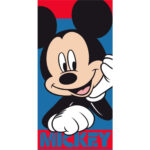 Πετσέτα μπάνιου Disney Mickey, πετσέτα θαλάσσης 70x140cm (Γρήγορο στέγνωμα)