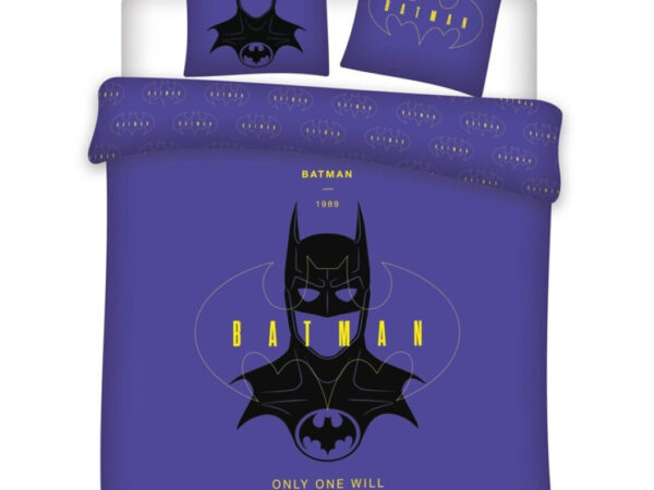 Batman Claim the Night διπλή, διπλή παπλωματοθήκη 240x220cm, 65x65 cm