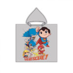 Πόντσο πετσέτας θαλάσσης Batman DC Heroes Unite 55x110 εκ. (Γρήγορο στέγνωμα)