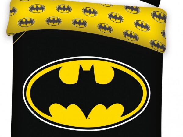 Σετ κλινοσκεπασμάτων Batman 140x200cm, 70x90cm