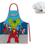 Παιδική ποδιά Avengers Classic Comic Style, σετ 2 τεμαχίων