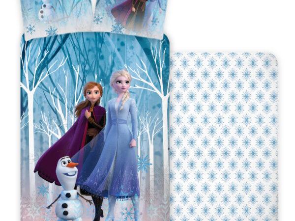 Σετ παιδικών κλινοσκεπασμάτων Disney Frozen Forest 100-135 εκ., 40-60 εκ.