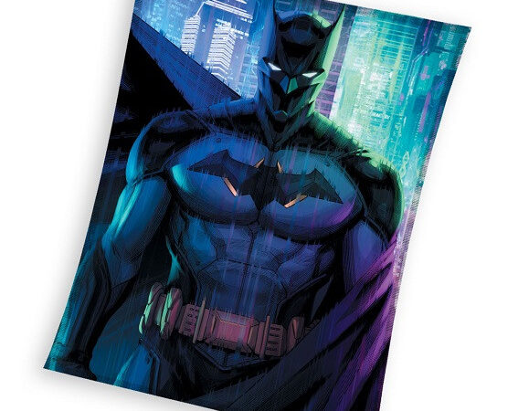 Κουβέρτα Batman Nightfall από κοραλί φλις 150x200εκ.