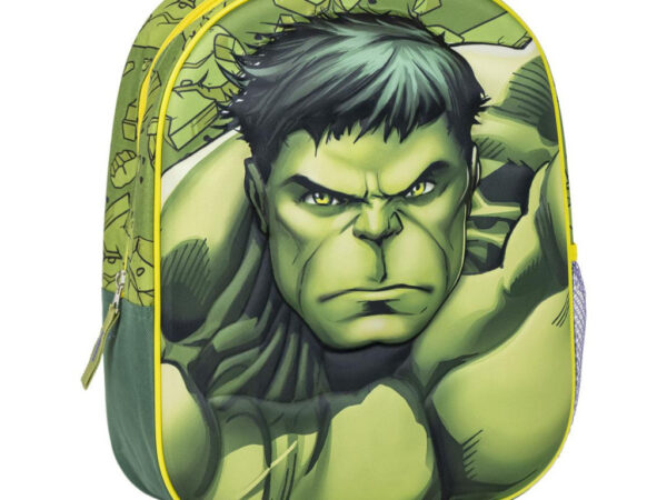 Σακίδιο πλάτης Avengers Hulk 3D, τσάντα 31 εκ.