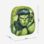 Σακίδιο πλάτης Avengers Hulk 3D, τσάντα 31 εκ. - Image 5