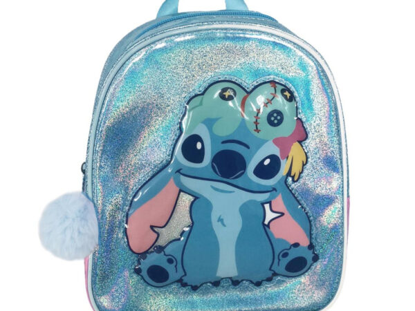 Σακίδιο πλάτης Disney Lilo and Stitch με ολόγραμμα, τσάντα 23 εκ.