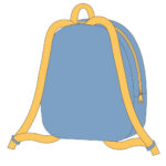 Λούτρινο σακίδιο πλάτης Disney Lilo and Stitch Ananas, τσάντα 22 εκ. - Image 2