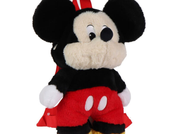 Disney Mickey Classic βελούδινο σακίδιο πλάτης, τσάντα 30 εκ.