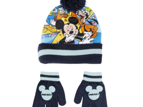 Σετ παιδικού καπέλου και γαντιών Disney Mickey Joke
