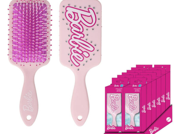 Βούρτσα μαλλιών Barbie Pink Stone 22 εκ.