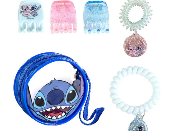 Σετ αξεσουάρ μαλλιών Disney Lilo and Stitch Pouch