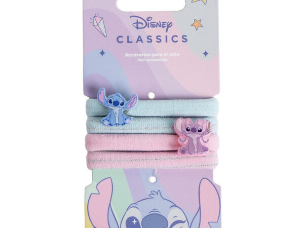 Σετ λαστιχάκια μαλλιών Disney Lilo and Stitch Angel 4 τεμάχια