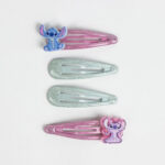 Σετ κλιπ μαλλιών Disney Lilo and Stitch Angel, 4 τεμάχια - Image 2