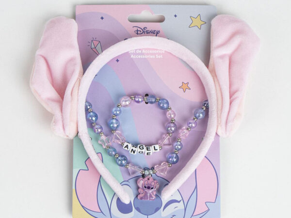 Σετ κοσμημάτων και κορδέλας για το κεφάλι με άγγελο Lilo and Stitch της Disney