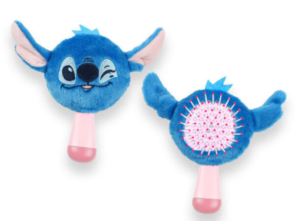 Μίνι βελούδινη βούρτσα μαλλιών Disney Lilo and Stitch Wink 13 εκ.