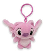 Disney Lilo and Stitch Pink 3D λούτρινη φιγούρα με γάντζο και αξεσουάρ τσάντας 12 εκ.