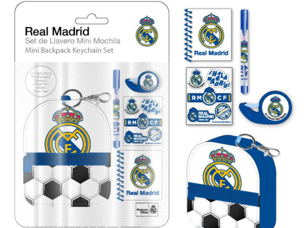 Σετ μπρελόκ μίνι τσάντας Real Madrid CF