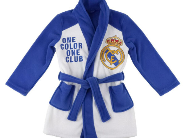 Παιδικό μπουρνούζι Real Madrid One Color 6 ετών / 116 εκ.