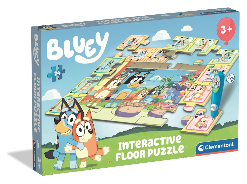 CMC16689 Διαδραστικό παζλ 24 τεμαχίων Bluey Playtime Clementoni - Image 1