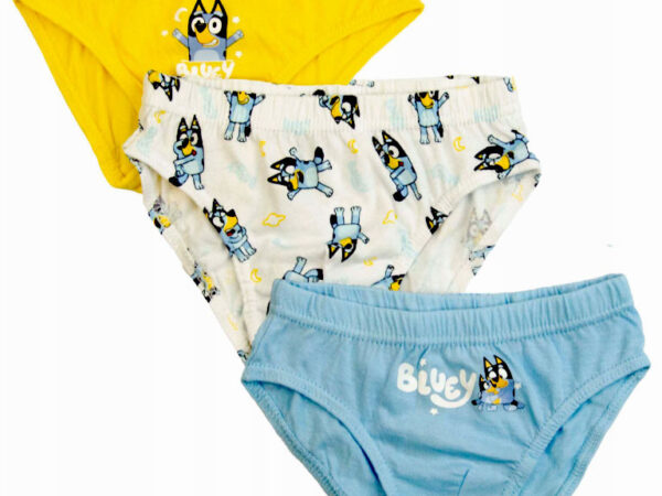 Παιδικά εσώρουχα Bluey Stars, 3 τεμάχια/συσκευασία 98-128 cm