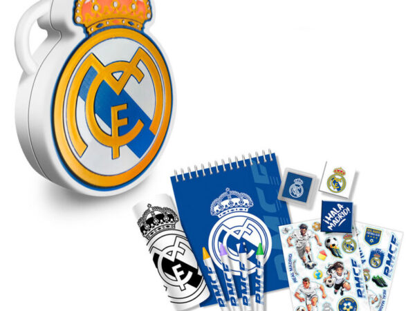 Σετ χαρτικών 3D με το έμβλημα της Ρεάλ Μαδρίτης