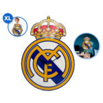 Ρολόι τοίχου Real Madrid Hala XL 31 εκ.