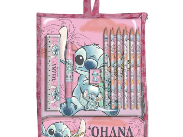 Σετ χαρτικών Disney Lilo and Stitch Cheeky με θήκη