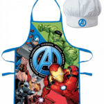 Παιδική ποδιά Avengers Teammates σετ 2 τεμαχίων